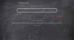 Desktop Screenshot of 3choose.com